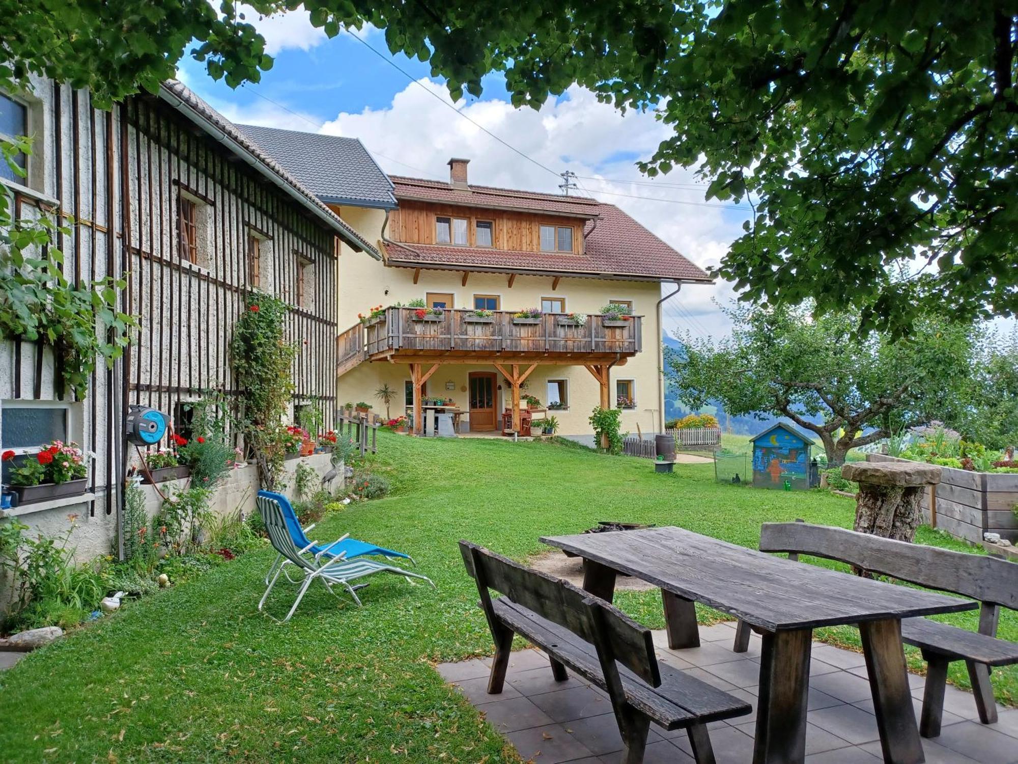 Entschleunigungshof Huberbauer Apartment Kotschach-Mauthen ภายนอก รูปภาพ